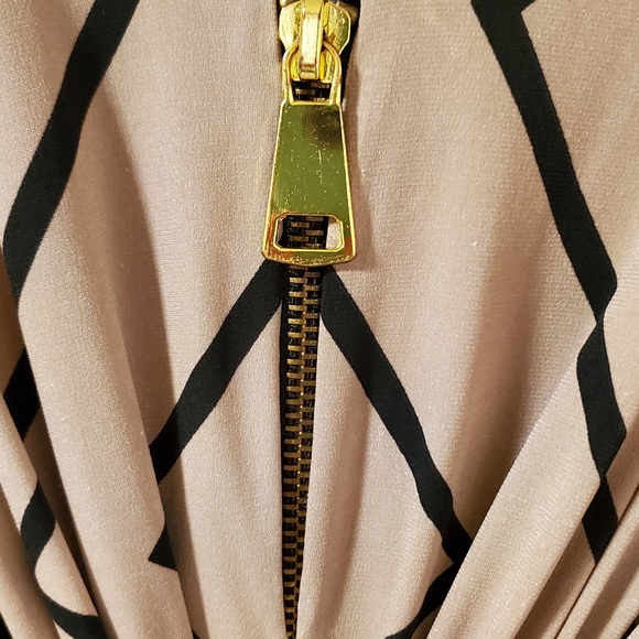 Striped Jumpsuit, Size Medium, By MSK - Picture 7 of 13